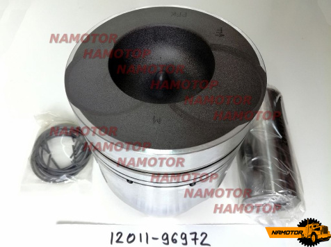 Поршни ДВС NISSAN PF6T STD 12011-96972. 12013-96567. 12013-96609. (fire box 72mm.) ALFIN. Комп-кт
